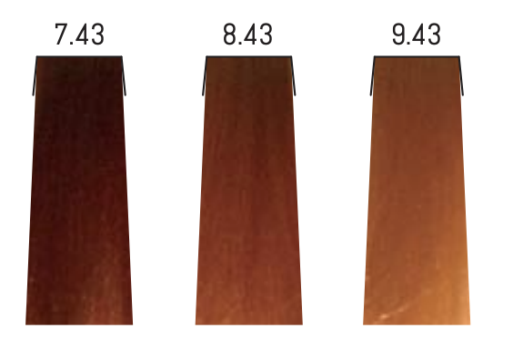 RAME DORATO - Měděné zlaté odstíny