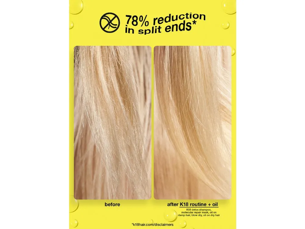 K18 Suchý olej proti krepatění 10ml