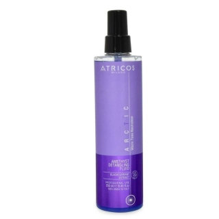 Atricos Arctic Amethyst Detangling Fluid - Dvoufázový fialový bezoplachový fluid na rozčesání 250 ml